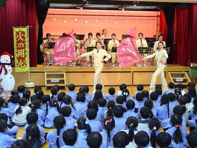 丸山幼稚園 川崎市消防音楽隊レッドウィングス 演奏会