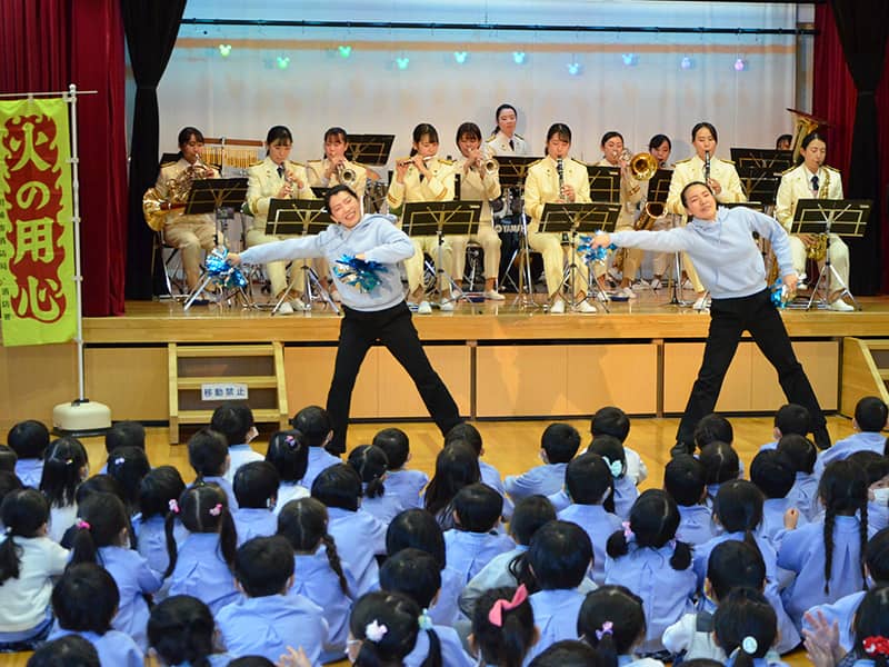 丸山幼稚園 川崎市消防音楽隊レッドウィングス 演奏会