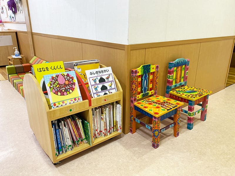 丸山幼稚園 図書コーナー